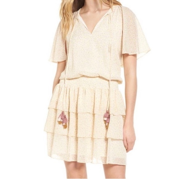 REBECCA MINKOFF Pebble Blouson Dress NEW - Picture 1 of 12